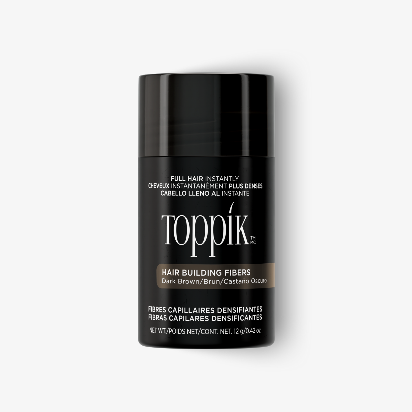 toppik-hair-building-fibers-12g-dark-brown Toppik Fibers12g Dark Brown - Image 1